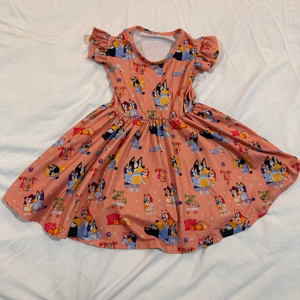 Bluey dress for girls
